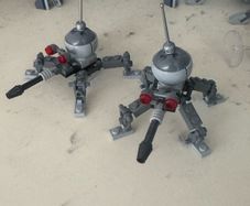 Lego Star Wars two dwarf spider droids