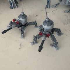Lego Star Wars two dwarf spider droids
