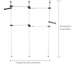 Heavy Duty Clothes Rail
