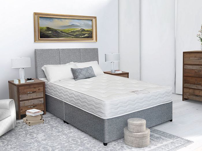 4FT Small Double Base,Headboard And Mattress For Sale