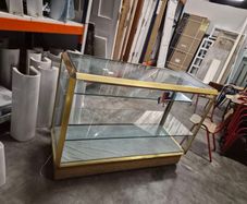 glass shop display vintage