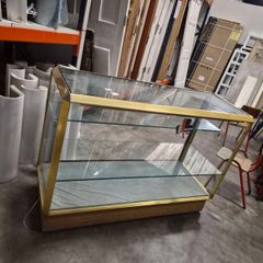 glass shop display vintage