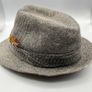Failsworth Trilby Keswick Hat Vintage Wool Hat with Feather - 100% Wool - 59cm Image 3
