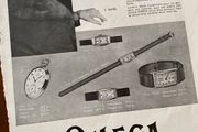 Antique French Omega Ad - 1931