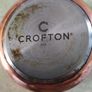 C CROFTON 20 / 16 stainless steel copper plated saucepan featuring internal volume measurement markings. .0.3 L. Image 5