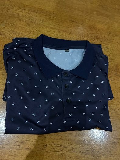 Navy polo XXL
