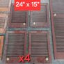 louvered cabinet doors Image 6