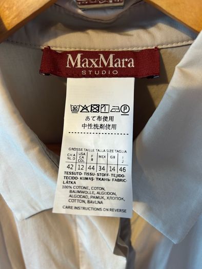 Max Mara Studio Shirt Dress. Size 14