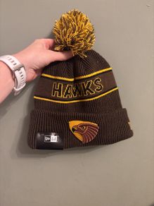 Hawthorn Hawks beanie