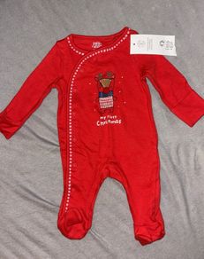 My First Christmas newborn babygro