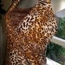 Lovely unusual animal print top size 12/14 Image 6