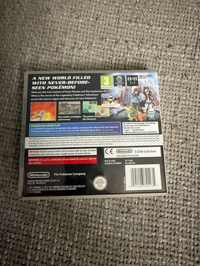 Pokemon Black Version Nintendo DS