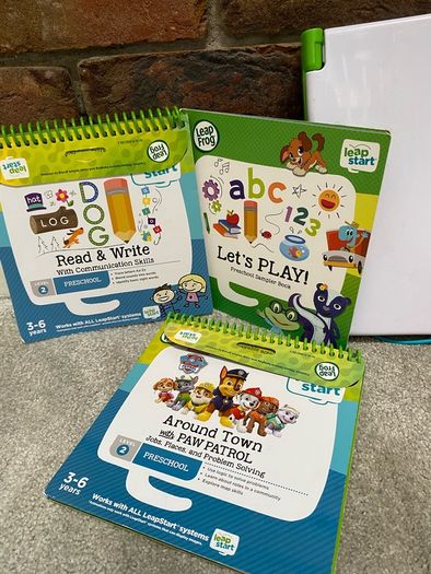 Leapfrog Leapstart with books also other tablets