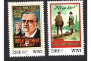 2014 Ireland World War 1 Posters Commemorative Stamps Mint Never Hinged (MNH)
