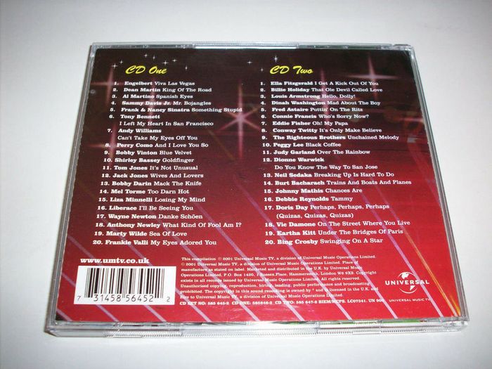 Viva Las Vegas: Star Studded Hits from the Classic Vegas Era. Double CD. Free Postage!