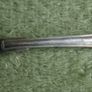 Antique Tea Strainer, Silver plated Spoon Image 3