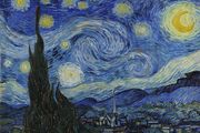 Vincent Van Gogh - Starry Night - Rare Mini Print/Poster