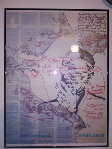 James Joyce print