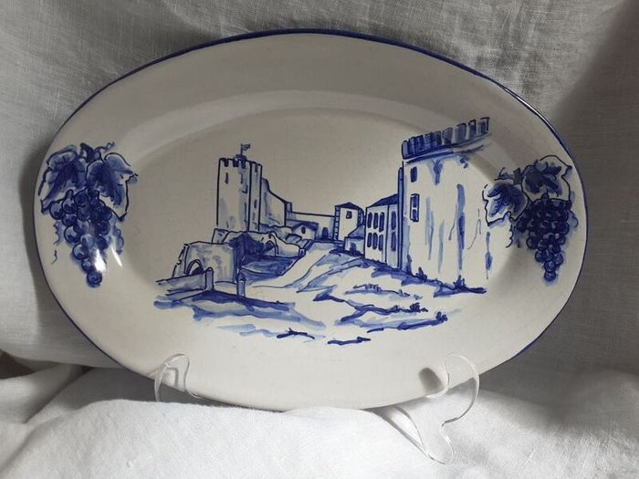 Portuguese Oval Plate.