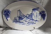 Portuguese Oval Plate.