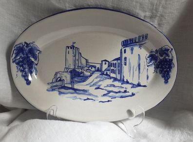 Portuguese Oval Plate.