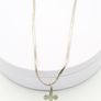 Sterling Silver Cross On 925 Italian Chain Image 7