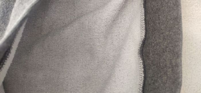 Nike Air Junior 1/4 Zip Hoodie Grey/Black.  Size L (147-158cm)