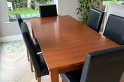 Extendable Dining Table &amp; 6 Chairs
