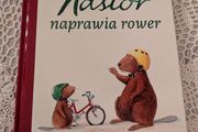 kastor naprawia rower - children's book in Polish
