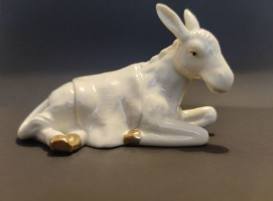 Belleek Nativity Donkey