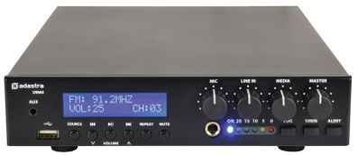 60W Mixer Amplifier 100V Bluetooth