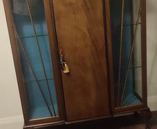 Cabinet Art Deco Glass Cabinet