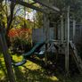 Climbing Frame Jungle Gym Garden Wooden swing slide set Image 3