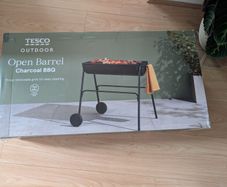 Open Barrel Charcoal BBQ