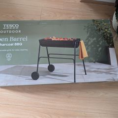 Open Barrel Charcoal BBQ