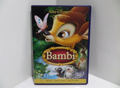 Free Postage! Walt Disney's Classic. Bambi. 2 - Disc Special Edition.