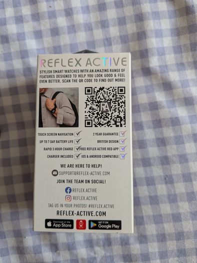 Reflex Active Men's Smartwatch - Brand New