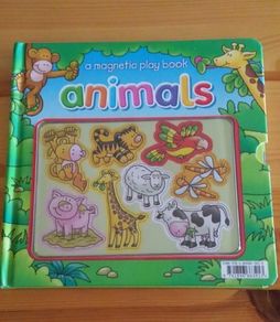 New:  Animals - a magnetic play book