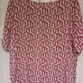 Tommy Hilfiger - Short Sleeve Blouse - Pink White - UK 8 to 10 - BNWT RRP 99 Image 10