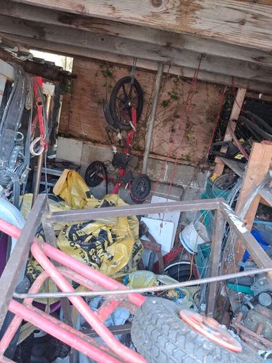 Chain saws, table saws, Generators, go carts, bikes