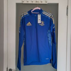 2021/2022 Adidas Adult Leinster Rugby Quarter Zip Training Top