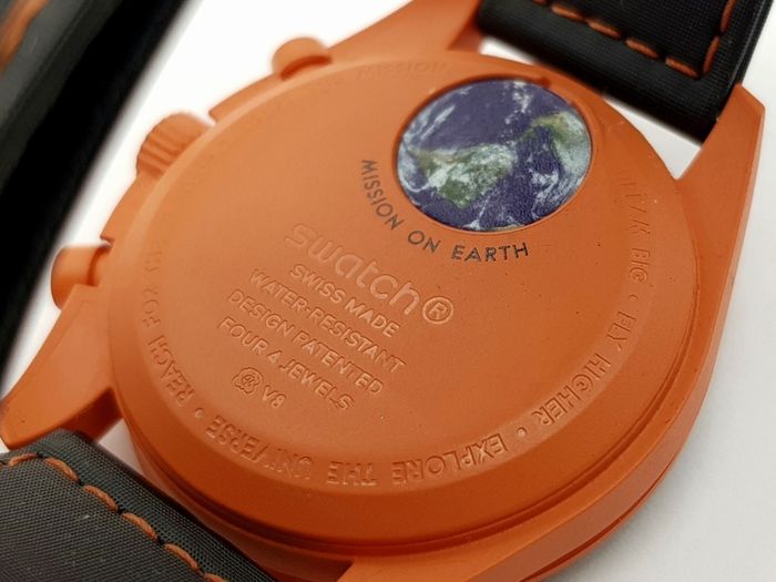 Set of Four Omega Moon Swatch