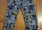 Age 7-8 Grey Camo Trousers