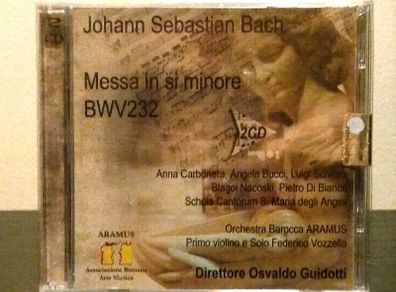 Johann Sebastian Bach Messa in si Minor BWV232 CD Album