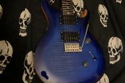 PRS SE Custom 24 Faded Blue Pickups Fishman Fluence Classic Body in Mohogany  Top in Maple Rosewood Fingerboard Neck in Maple electric guitar