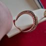 ladies 9ct gold earrings Image 5