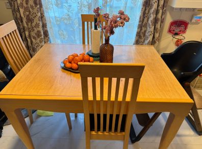 Kitchen table with chairs