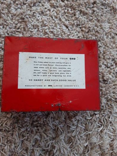 Vintage  Oxo Tin