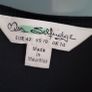 Miss Selfridge black floral print mini dress Sz 14UK Image 4