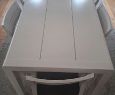 Dining table and chairs